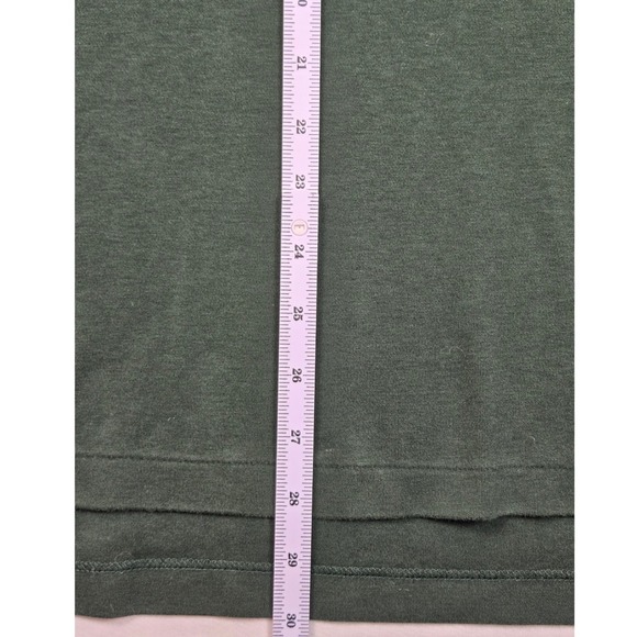 Polo Ralph Lauren Mens Long Sleeve Polo Shirt Green Orange Pony Logo Size XL - Picture 6 of 12